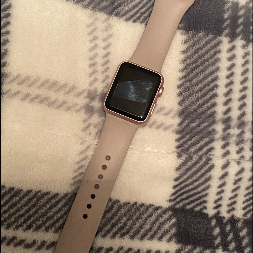 Rose gold iwatch